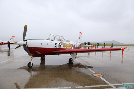 雨の防府航空祭2013