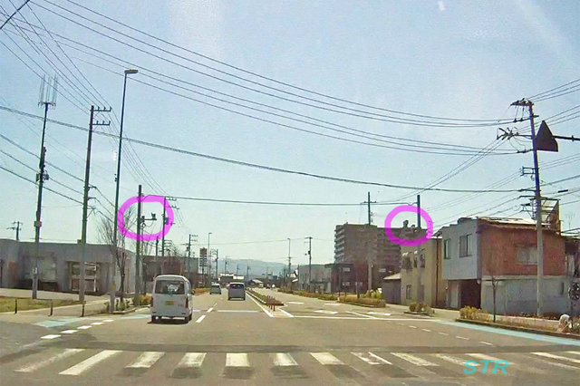 丸亀市飯山町東坂元 国道438号線のNシステム