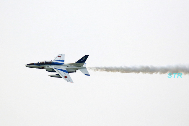 自衛隊フェスタ50・70in滋賀高島 ブルーインパルス展示飛行 予行