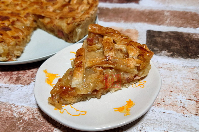 ベーコンポテトパイを作る その2