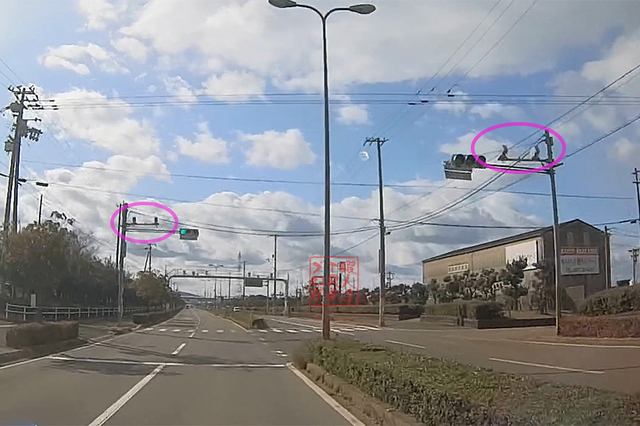 多度津町堀江5丁目 県道21号線のNシステム その2